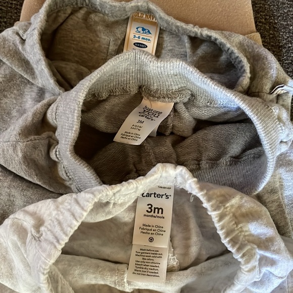 Bundle of Neutral Colored Baby Pants Size 3M - Picture 12 of 12